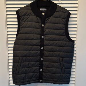 COPY Barbour Black Quilted Vest